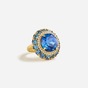 J.Crew Pave Crystal Cocktail Ring